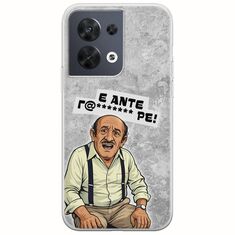 Θήκη Epic Quotes - Πρόβλημα? Oppo Reno 8 5G Flexible TPU (Διάφανη Σιλικόνη)