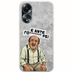 Θήκη Epic Quotes - Πρόβλημα? Oppo A78 5G Flexible TPU (Διάφανη Σιλικόνη)