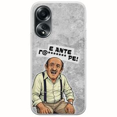 Θήκη Epic Quotes - Πρόβλημα? Oppo A78 4G Flexible TPU (Διάφανη Σιλικόνη)
