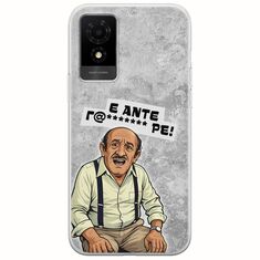 Θήκη Epic Quotes - Πρόβλημα? TCL 501 Flexible TPU (Διάφανη Σιλικόνη)