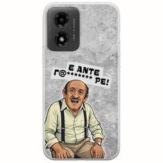 Θήκη Epic Quotes - Πρόβλημα? Motorola Moto G04 Flexible TPU (Διάφανη Σιλικόνη)