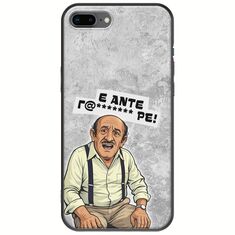Θήκη Epic Quotes - Πρόβλημα? iPhone 8 Plus Black TPU (Μαύρη Σιλικόνη)