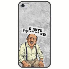 Θήκη Epic Quotes - Πρόβλημα? iPhone 6/6s Black TPU (Μαύρη Σιλικόνη)