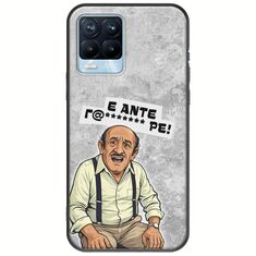 Θήκη Epic Quotes - Πρόβλημα? Realme 8 / 8 Pro Black TPU (Μαύρη Σιλικόνη)