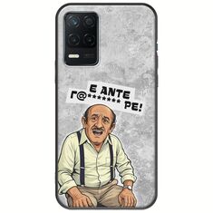 Θήκη Epic Quotes - Πρόβλημα? Realme 8 5G Black TPU (Μαύρη Σιλικόνη)