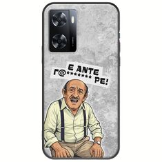 Θήκη Epic Quotes - Πρόβλημα? Oppo A57s Black TPU (Μαύρη Σιλικόνη)