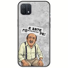 Θήκη Epic Quotes - Πρόβλημα? Oppo A16K Black TPU (Μαύρη Σιλικόνη)