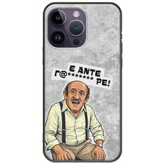 Θήκη Epic Quotes - Πρόβλημα? iPhone 15 Pro Black TPU (Μαύρη Σιλικόνη)