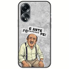 Θήκη Epic Quotes - Πρόβλημα? Oppo A78 5G Black TPU (Μαύρη Σιλικόνη)