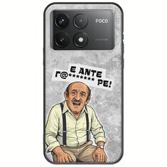 Θήκη Epic Quotes - Πρόβλημα? Xiaomi Poco F6 Pro 5G Black TPU (Μαύρη Σιλικόνη)