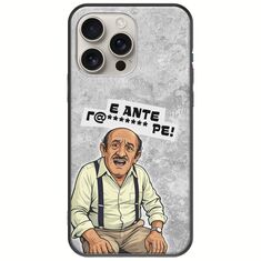 Θήκη Epic Quotes - Πρόβλημα? iPhone 16 Pro Black TPU (Μαύρη Σιλικόνη)