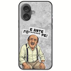 Θήκη Epic Quotes - Πρόβλημα? iPhone 16 Plus Black TPU (Μαύρη Σιλικόνη)