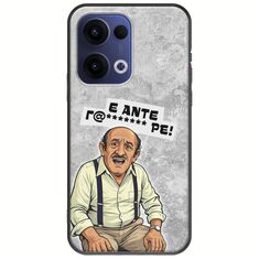 Θήκη Epic Quotes - Πρόβλημα? Oppo Reno 13 5G Black TPU (Μαύρη Σιλικόνη)