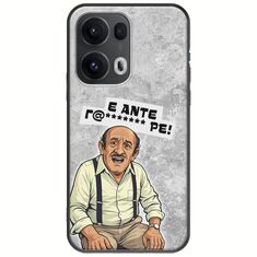 Θήκη Epic Quotes - Πρόβλημα? Oppo Reno 13 Pro 5G Black TPU (Μαύρη Σιλικόνη)