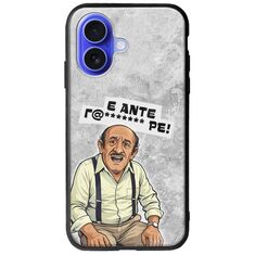 Θήκη Epic Quotes - Πρόβλημα? iPhone 16 Groove TPU (Tempered Glass και TPU)