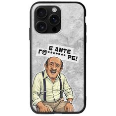 Θήκη Epic Quotes - Πρόβλημα? iPhone 16 Pro Max Groove TPU (Tempered Glass και TPU)
