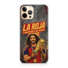 Θήκη La Roja Campeones del Mundo Marc Cucurella για κινητό - Frogs
