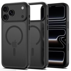 Θήκη Tech Protect MagMat MagSafe Matte Black για iPhone 17 Pro και iPhone 18 Pro