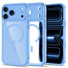 Θήκη Tech Protect MagPeak MagSafe CC Light Blue Clear για iPhone 17 Pro και iPhone 18 Pro
