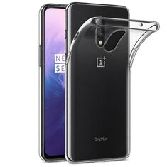 Διάφανη θήκη σιλικόνης TPU 1.5mm για OnePlus 7 - Frogs.gr