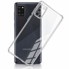 Διάφανη θήκη σιλικόνης TPU 1.5mm για Samsung Galaxy A31 - Frogs.gr