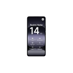 προστινή όψη του Xiaomi Redmi Note 14 5G με προστατευτικό τζάμι οθόνης