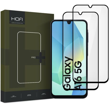 Tempered glass Hofi Glass Pro μαύρο για Samsung Galaxy A16 4G/5G