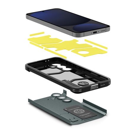 Θήκη Spigen Samsung Galaxy S24 FE 5G Tough Armor - Abyss Green-3