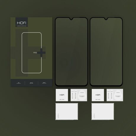 Hofi Glass Pro 2 τεμαχίων tempered glass μαύρο για Galaxy A16