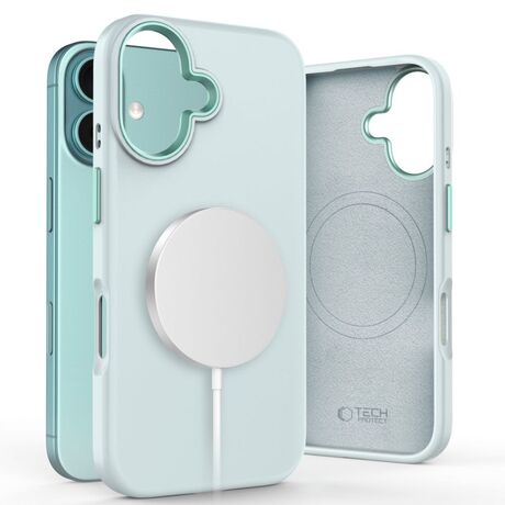 TECH-PROTECT SILICONE PURE MAGSAFE IPHONE 16 SKY BLUE