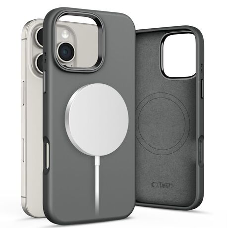 Θήκη κινητού Tech Protect iPhone 16 Pro Silicone Pure Magsafe - Clay