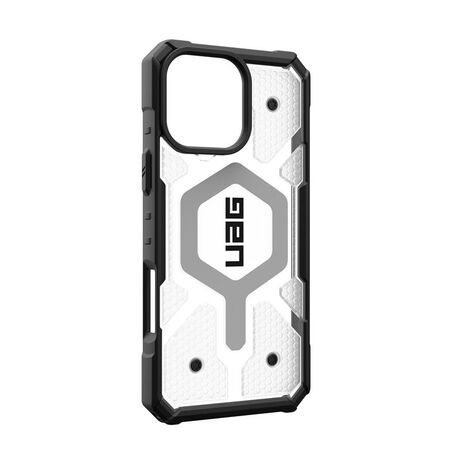 Πλάγια όψη της θήκης UAG Pathfinder MagSafe, δείχνοντας το λεπτό και προστατευτικό προφίλ της.