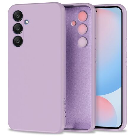 Θήκη Tech-Protect Samsung Galaxy S24 FE 5G Icon Soft Touch σε βιολετί χρώμα.