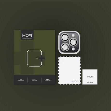 Περιεχόμενο συσκευασίας Hofi Pro+ Camera Cover για iPhone 16 Pro Max.