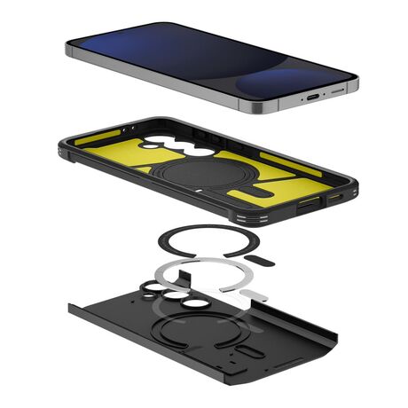Λεπτομέρεια υλικών θήκης Spigen Tough Armor