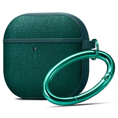 Θήκη Spigen Urban Fit AirPods 4 σε Midnight Green με μοντέρνα εμφάνιση.