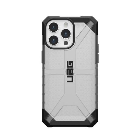 Θήκη UAG Plasma τοποθετημένη σε iPhone 15 Pro  - Λεπτομέρεια Διαφάνειας
