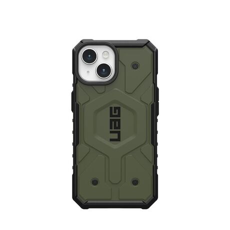 Θήκη iPhone 15 Pro UAG Pathfinder Olive Drab - πίσω όψη