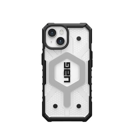 Πίσω διαφανής όψη θήκης UAG Pathfinder Ice για iPhone 15