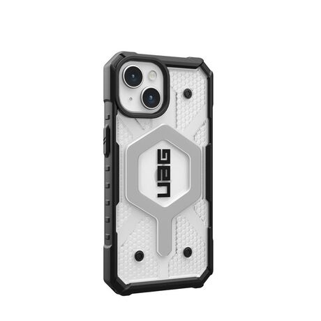 Πλάγια όψη θήκης UAG Pathfinder Ice για iPhone 15