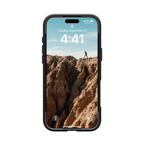 θήκη UAG Civilian MagSafe Black με εμφανή τα χαρακτηριστικά της.