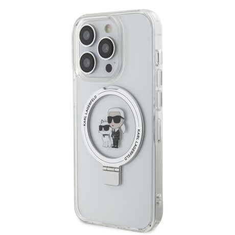 Πίσω πλευρά θήκης Karl Lagerfeld iPhone 15 Pro Max με ringstand