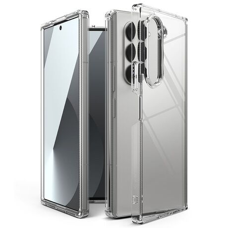 Οπίσθια όψη του Samsung Galaxy Z Fold 6 με θήκη Ringke Fusion