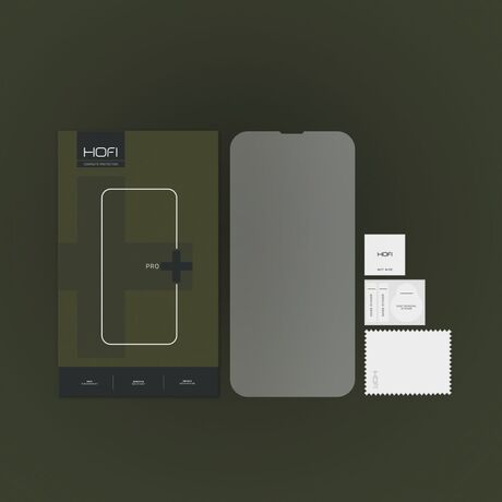 Hofi 3D Tempered Glass σε χρήση με iPhone 14
