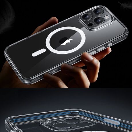 Θήκη iPhone 16 Pro με ενισχυμένες γωνίες Air Guard σε Clear