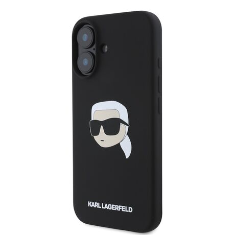 Θήκη iPhone 16 Karl Lagerfeld με σχέδιο κεφαλιού Karl