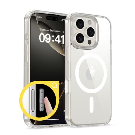 Tech Protect Flexair Hybrid CC συμβατή με ασύρματη φόρτιση MagSafe