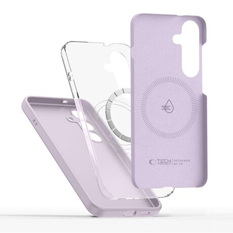 Πίσω όψη της θήκης Tech-Protect Liquid Silicone που δείχνει την προστασία της κάμερας