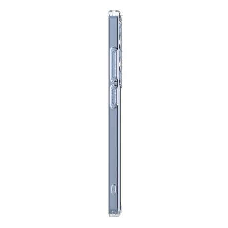 Samsung Galaxy S25 Ultra 5G μέσα στη Spigen Ultra Hybrid - Crystal Clear – πλαϊνή όψη