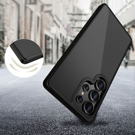 Μαύρη θήκη με Air Cushion τεχνολογία για Samsung S25 Ultra 5G